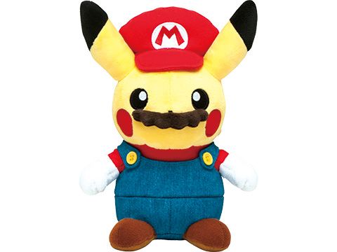 Take a look at the limited edition Mario Pikachu merchandise