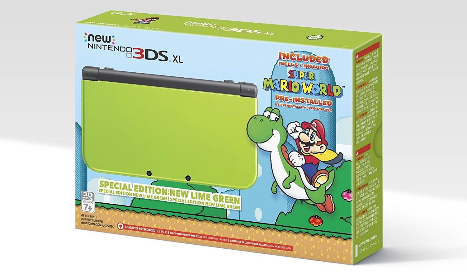 Amazon's exclusive lime green New Nintendo 3DS XL comes with