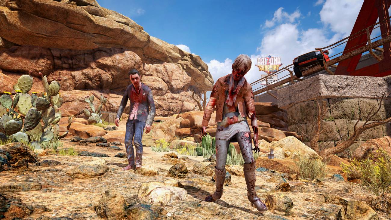 Playing one of VR’s most violent and exciting games