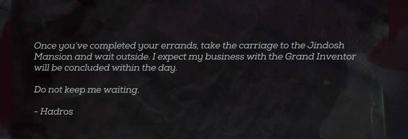 Dishonored 2 and the obsessive note