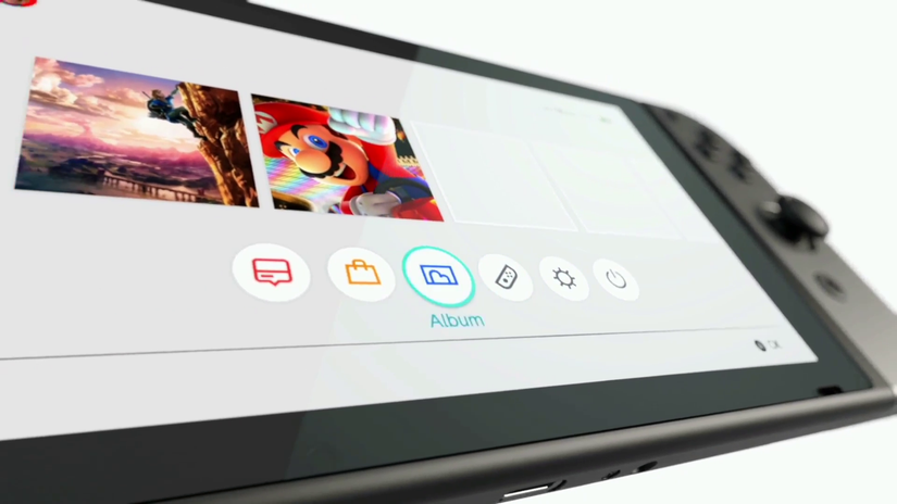 Gui Based Switch Here is exactly 3 seconds of the Nintendo Switch UI