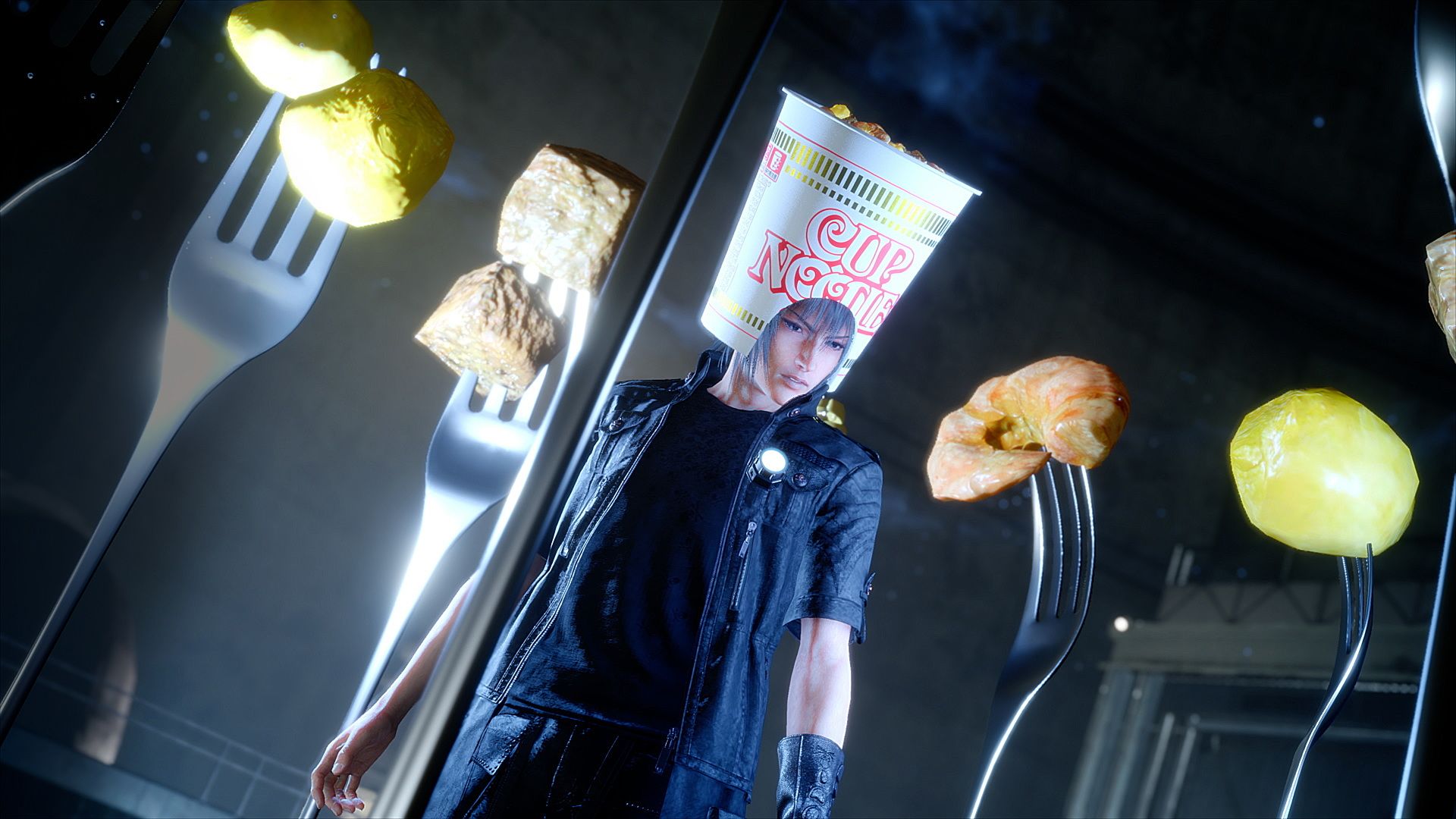 Final Fantasy 15's Cup Noodle obsession has reached its peak