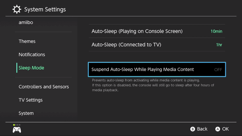 Nintendo Switch menu hints at media apps to come