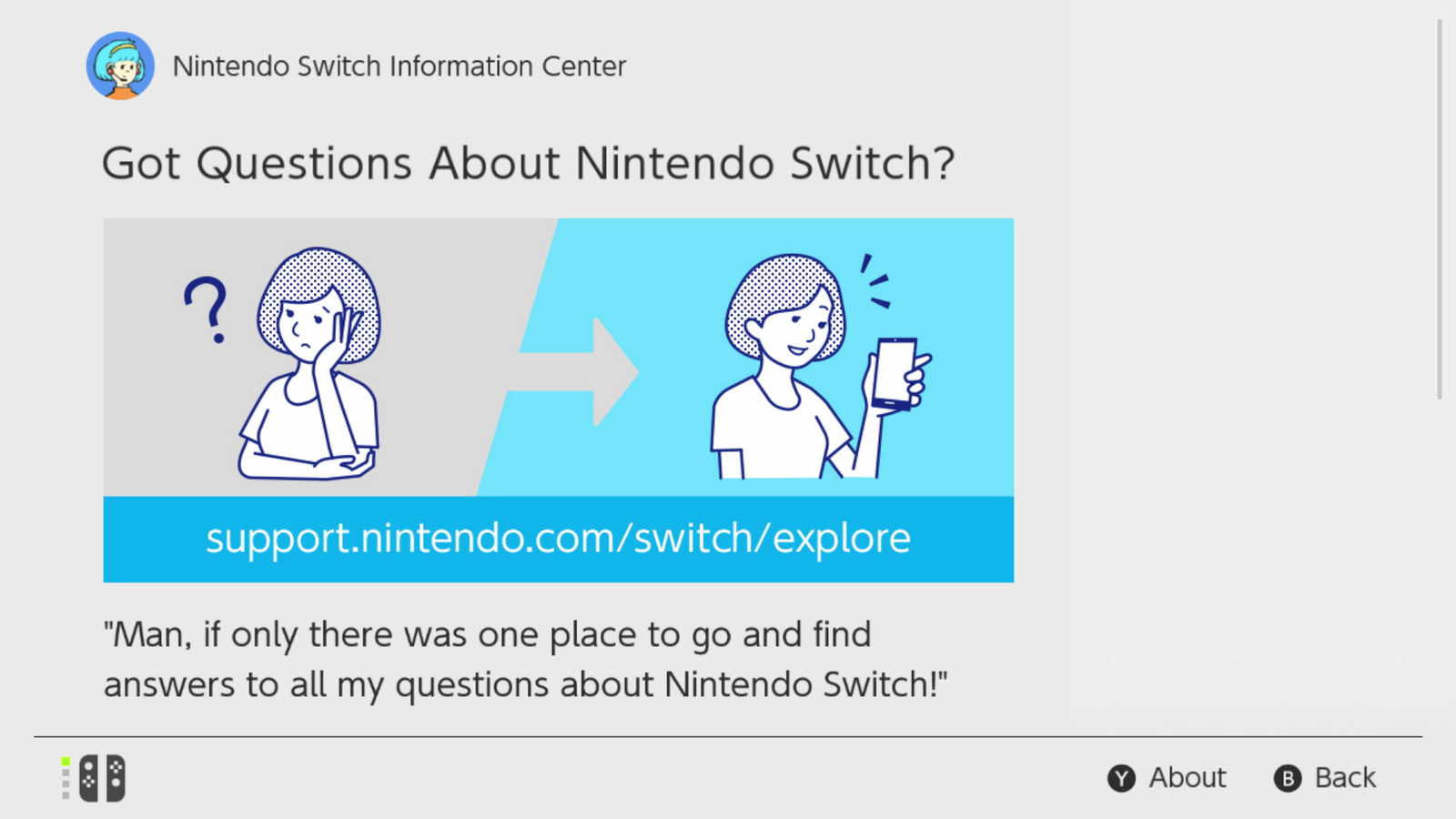 Nintendo Switch’s Amelia is your friendly guide to the system