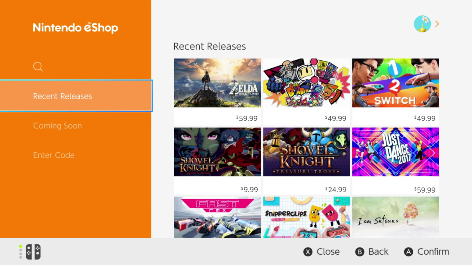 Nintendo Switch eShop got a very good, very small update