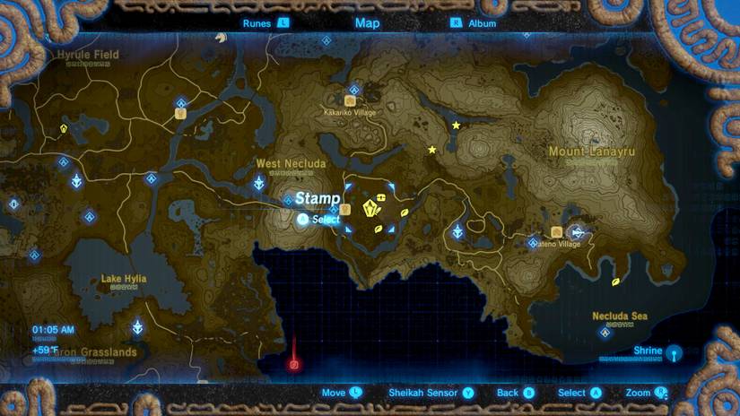 Captured Memories: How to find all memory locations in Breath of the Wild