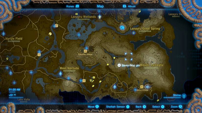 Captured Memories: How to find all memory locations in Breath of the Wild