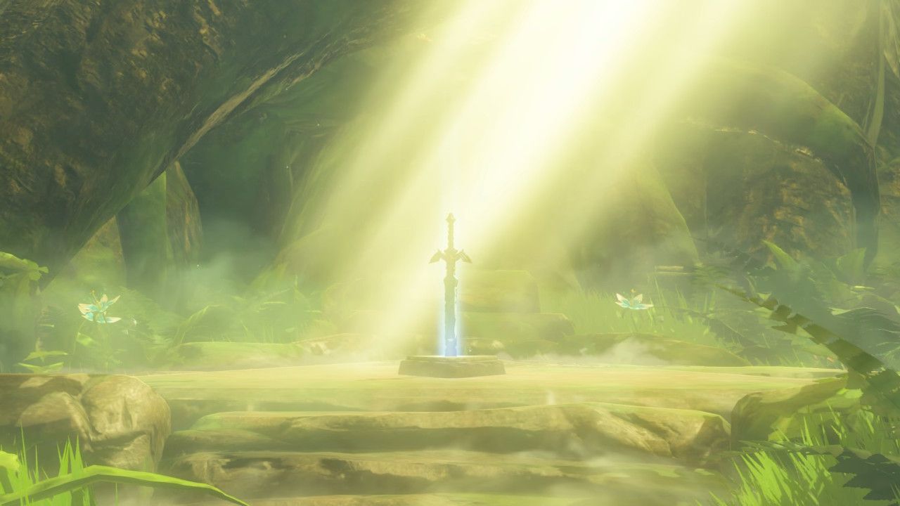 The Legend of Zelda: Breath of the Wild sword