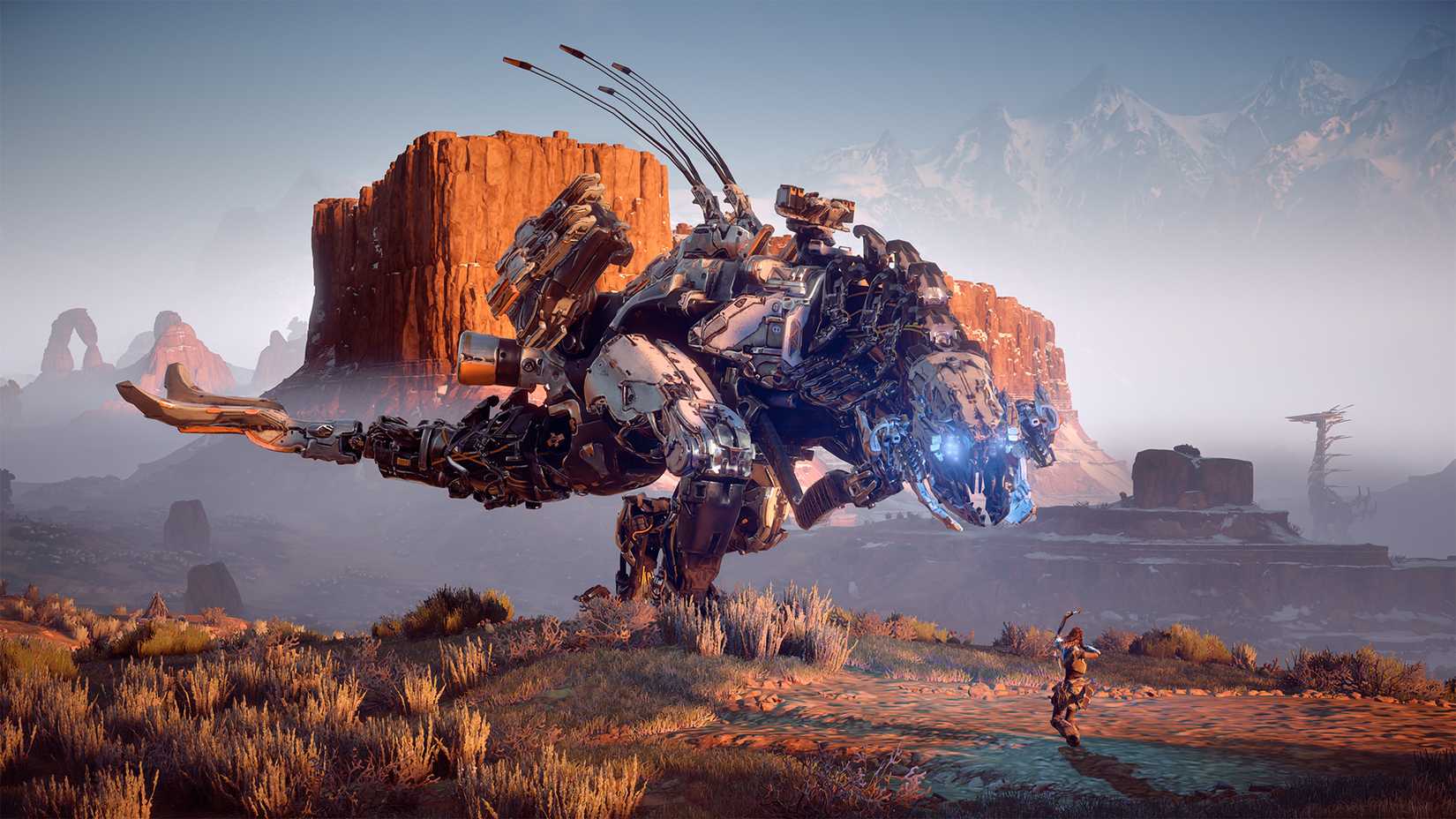 Horizon Zero Dawn - Aloy vs. Thunderjaw