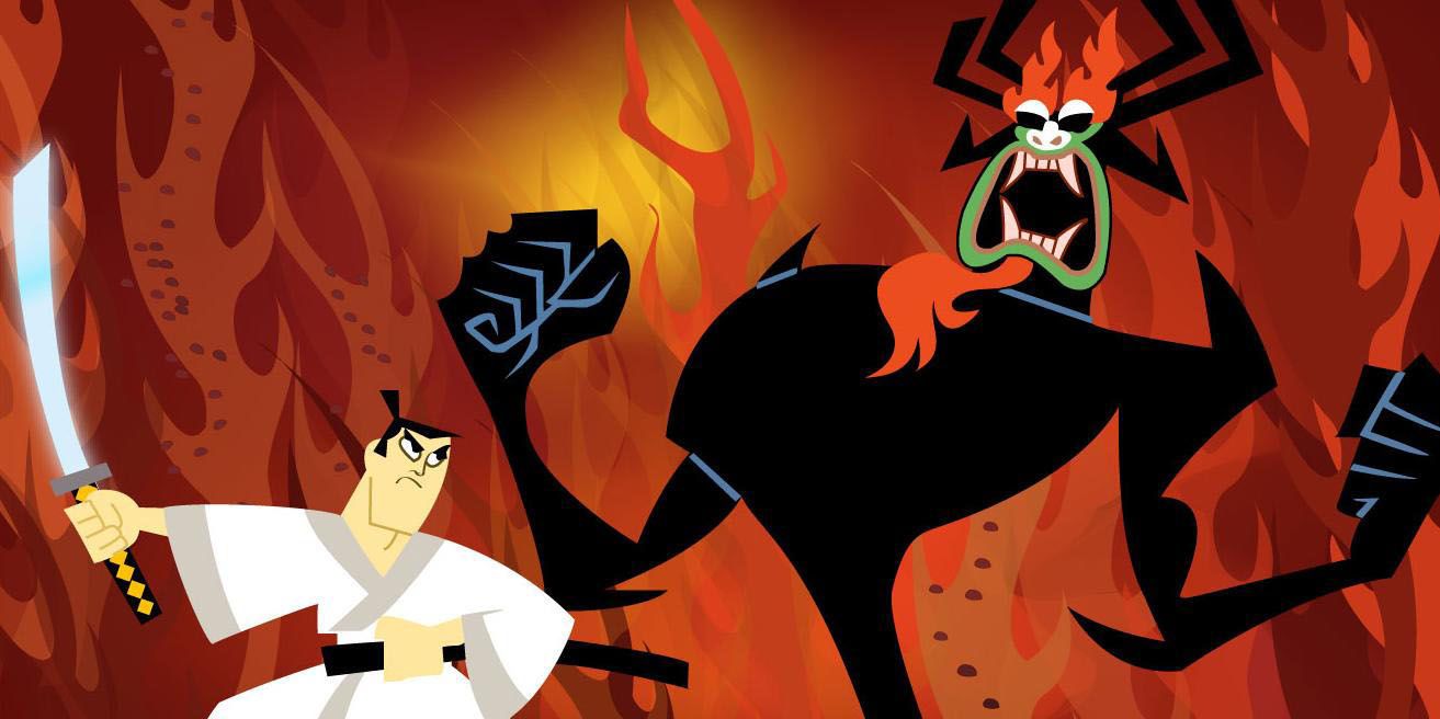Samurai Jack's Aku has a slightly different look this season