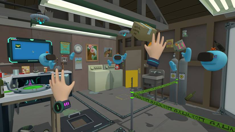 Mr Riker Vr Rick and Morty in VR is just as silly, and nearly as squishy, as on TV
