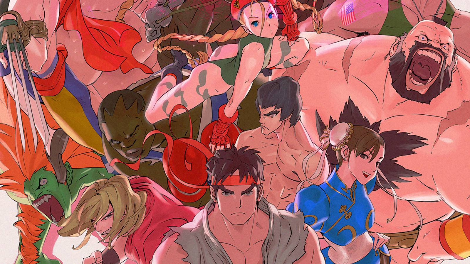  The Final Challengers character art