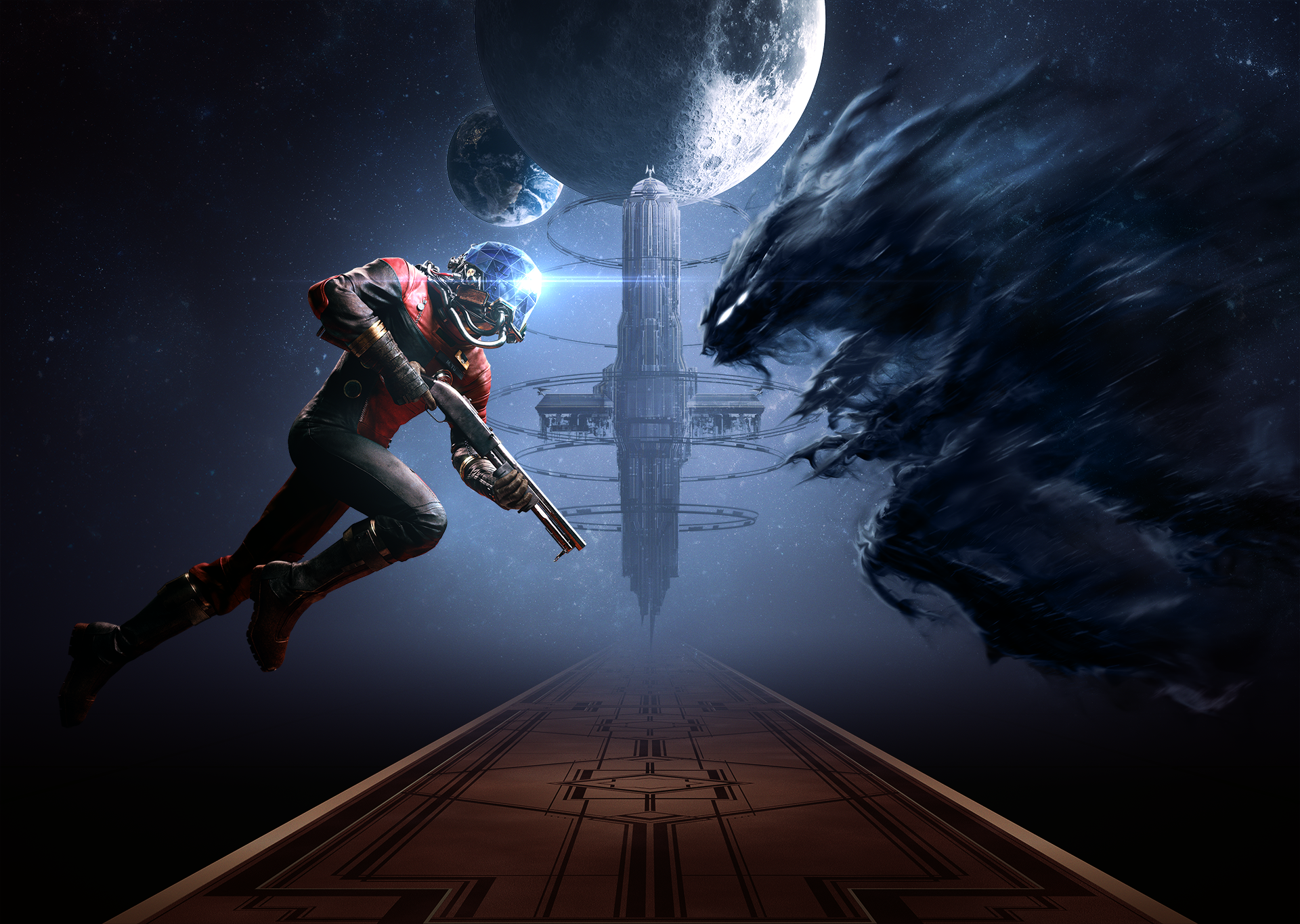 Prey - Morgan and mimic art