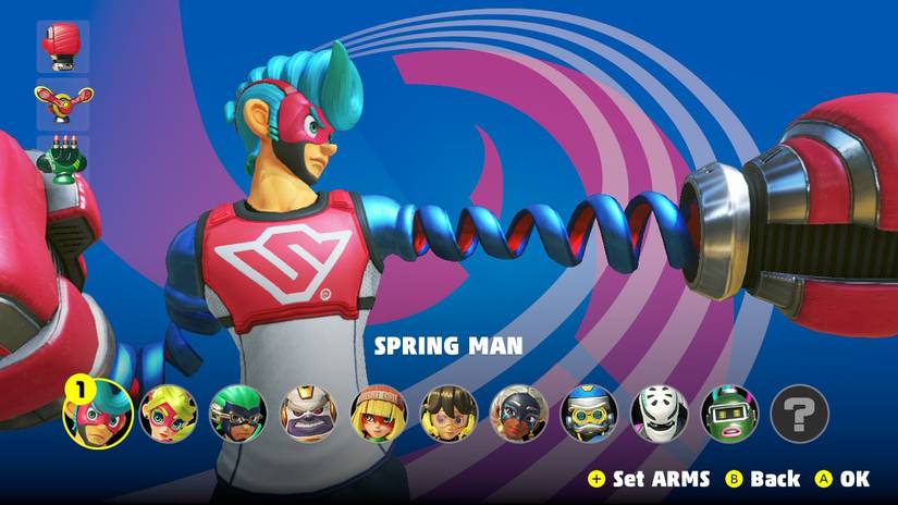 How to choose the best character in Arms