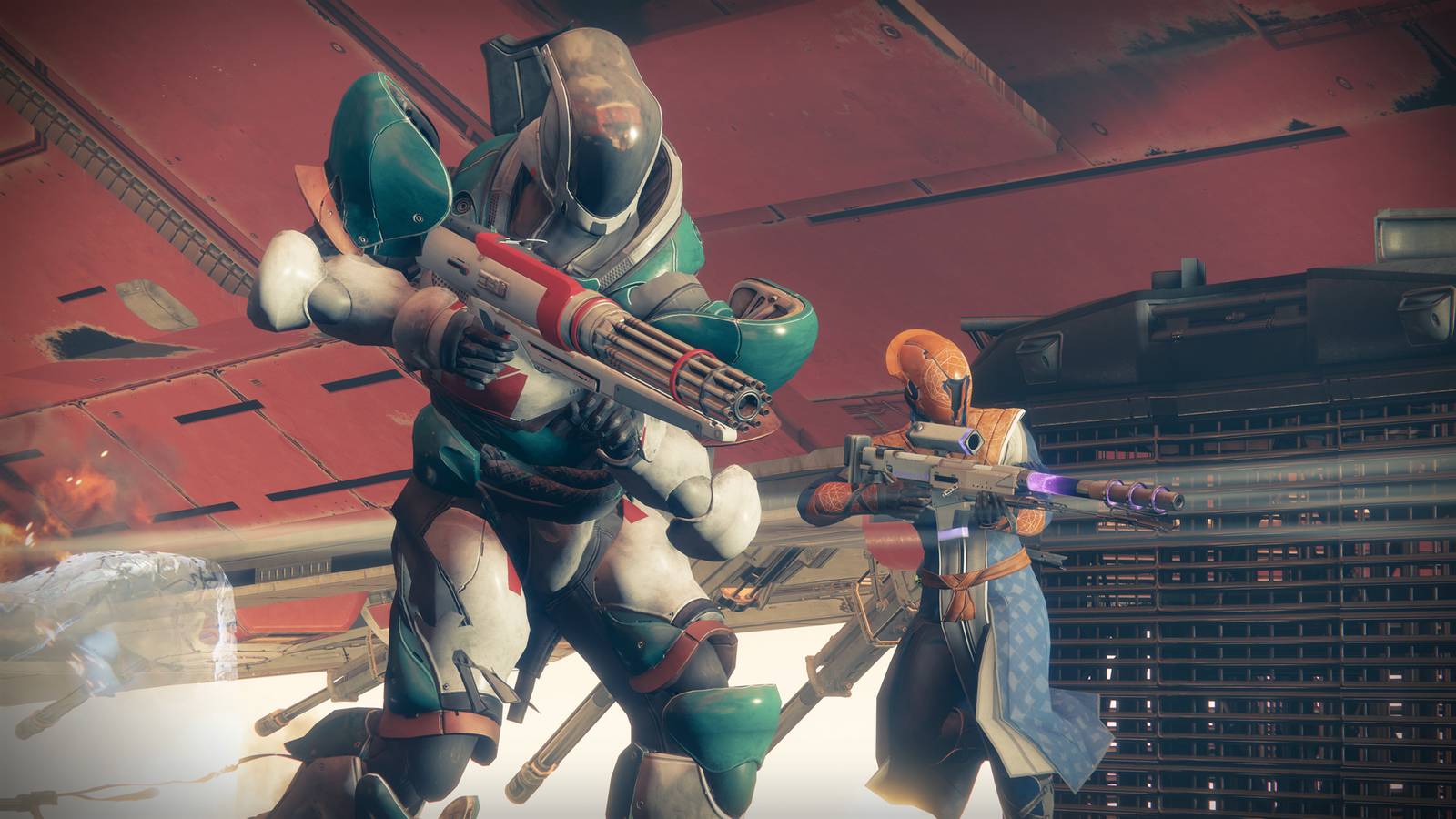 Bungie возвращается к развитию франшизы Destiny Два игрока в режиме Crucible на карте Retribution в Destiny 2