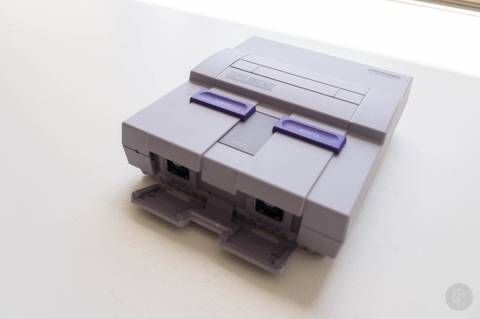 Snes Console Rear View SNES Classic Edition: Our first look at the hardware
