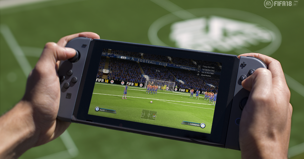 FIFA 18 on Nintendo Switch plays surprisingly well