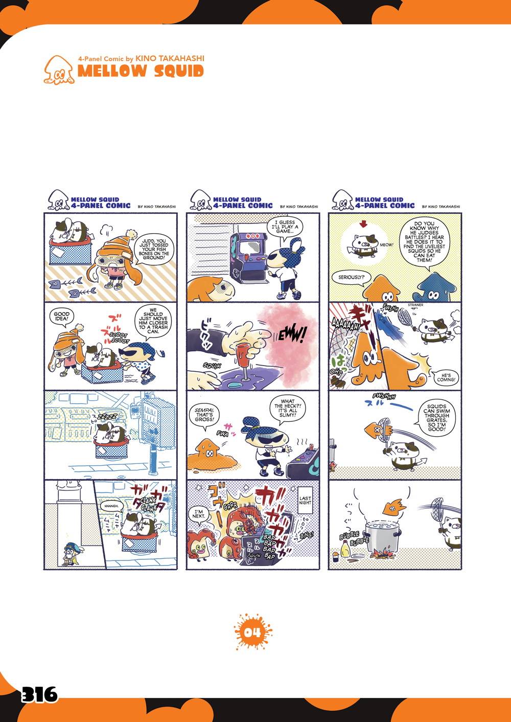 Splatoon’s art book is filled with concept art, comics and more