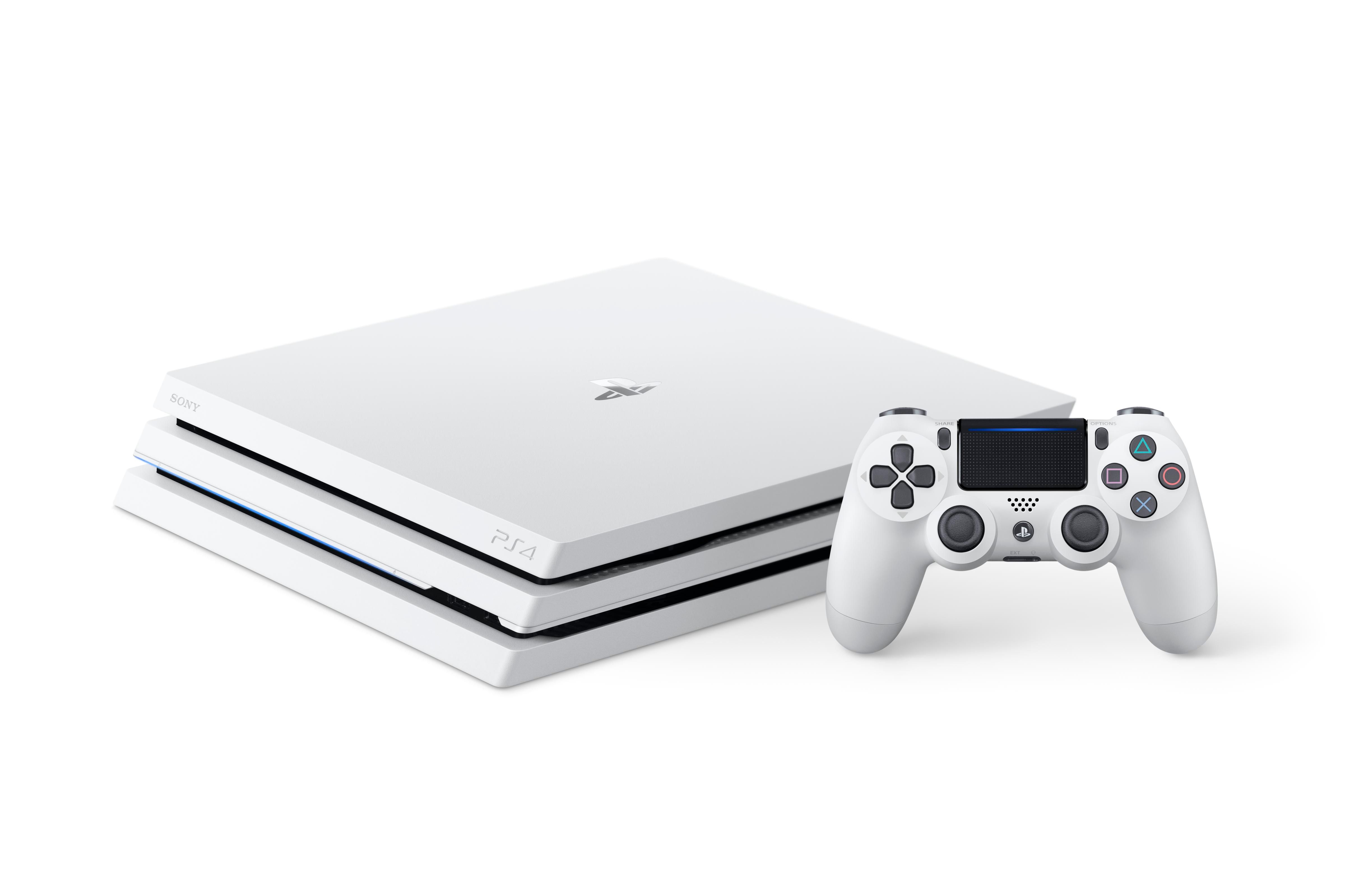 PS4 グレンジャーホワイト＋MHW glacier_white_ps4_pro_angle_48