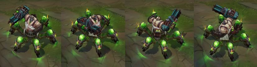 Urgot’s updated model is creepy but clean