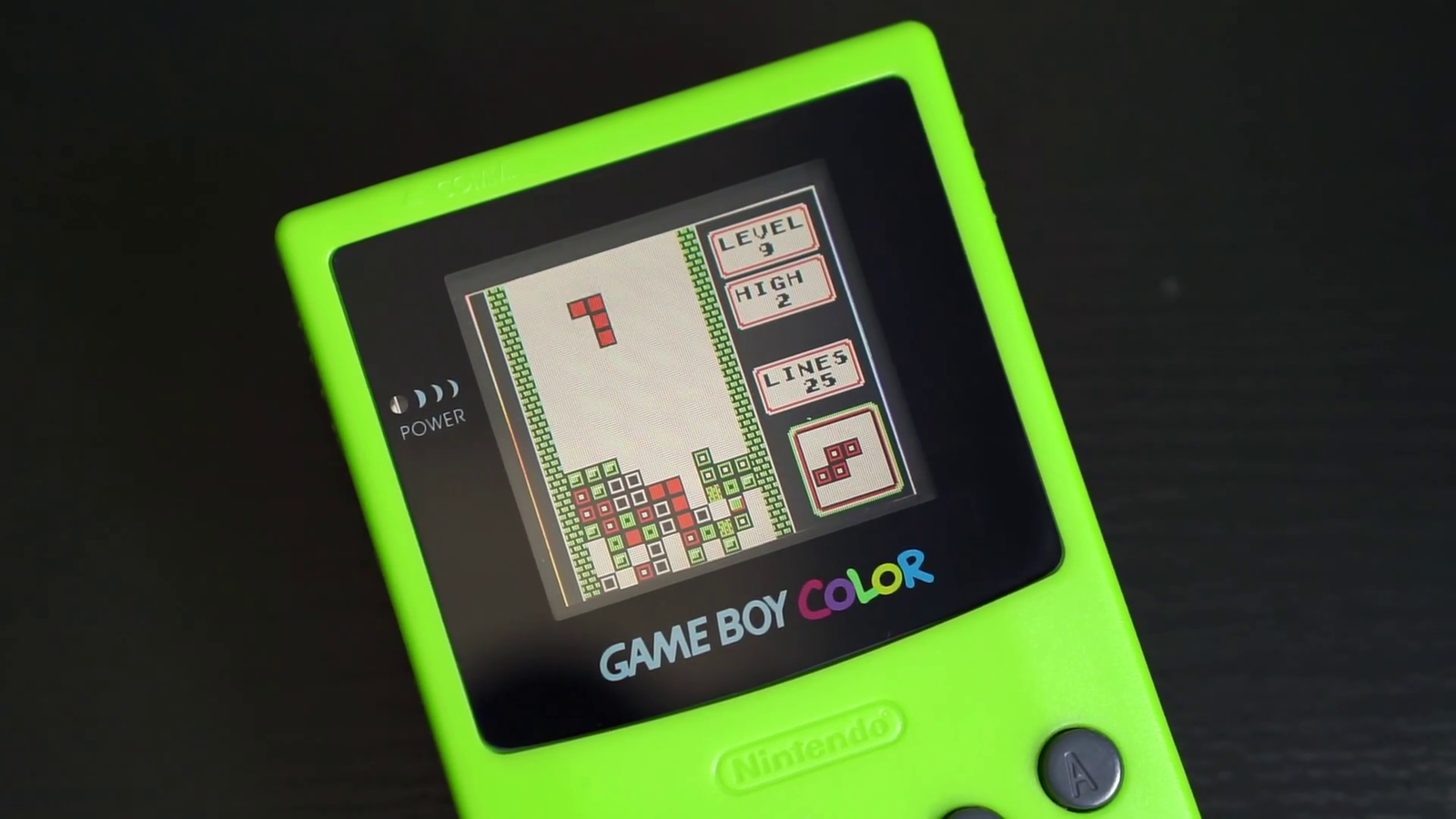 Game Boy Color finally modded with backlight, and it looks incredible