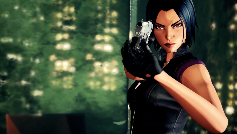 A scene from Fear Effect