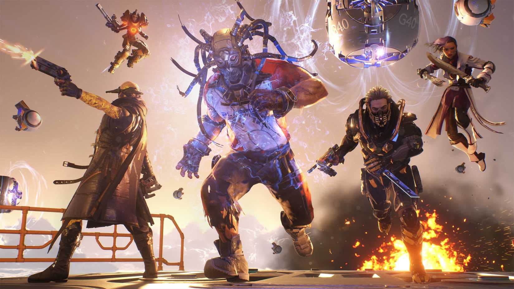 Lawbreakers - character art
