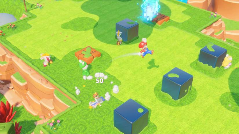 Mario Rabbit Combat Mario + Rabbids Kingdom Battle guide: How to win when it gets tough