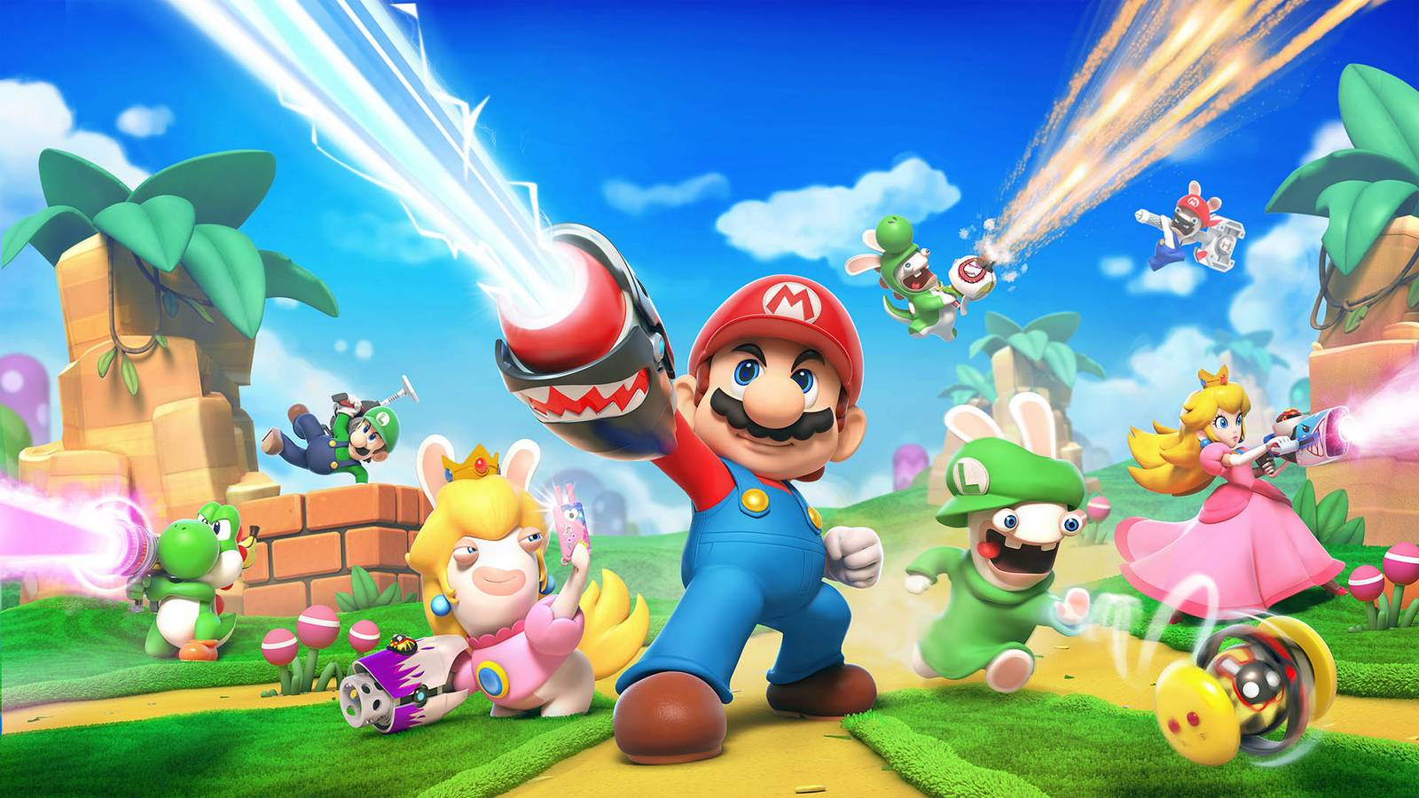 Sentry Mario Rabbids Mario + Rabbids Kingdom Battle review