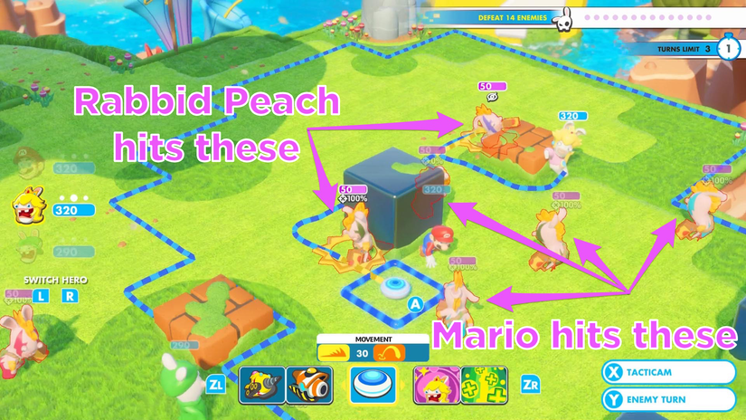 Mario + Rabbids Kingdom Battle guide: How to win when it gets tough