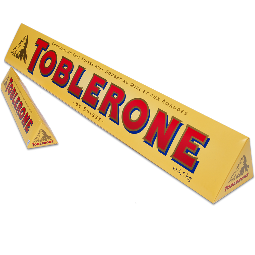 a big toblerone
