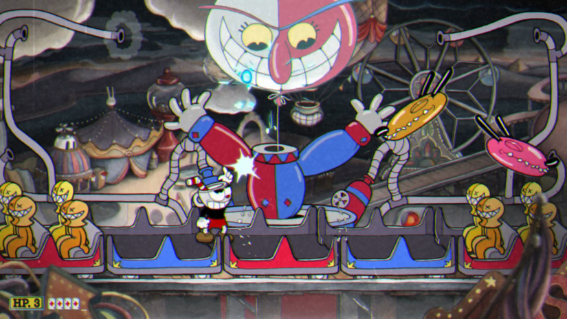 Cuphead boss guide: Beppi the Clown in ‘Carnival Kerfuffle’