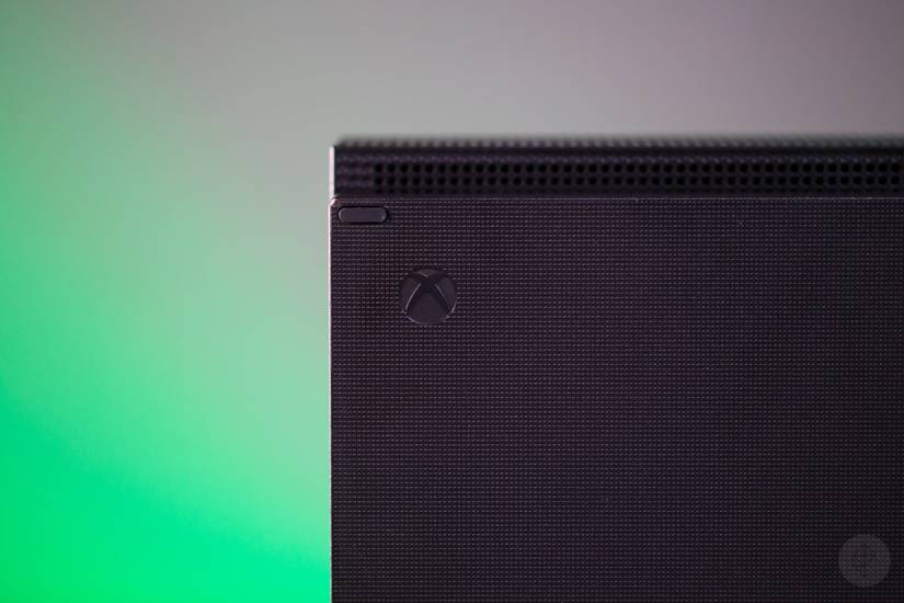 The Xbox One X looks unremarkable, except for its size