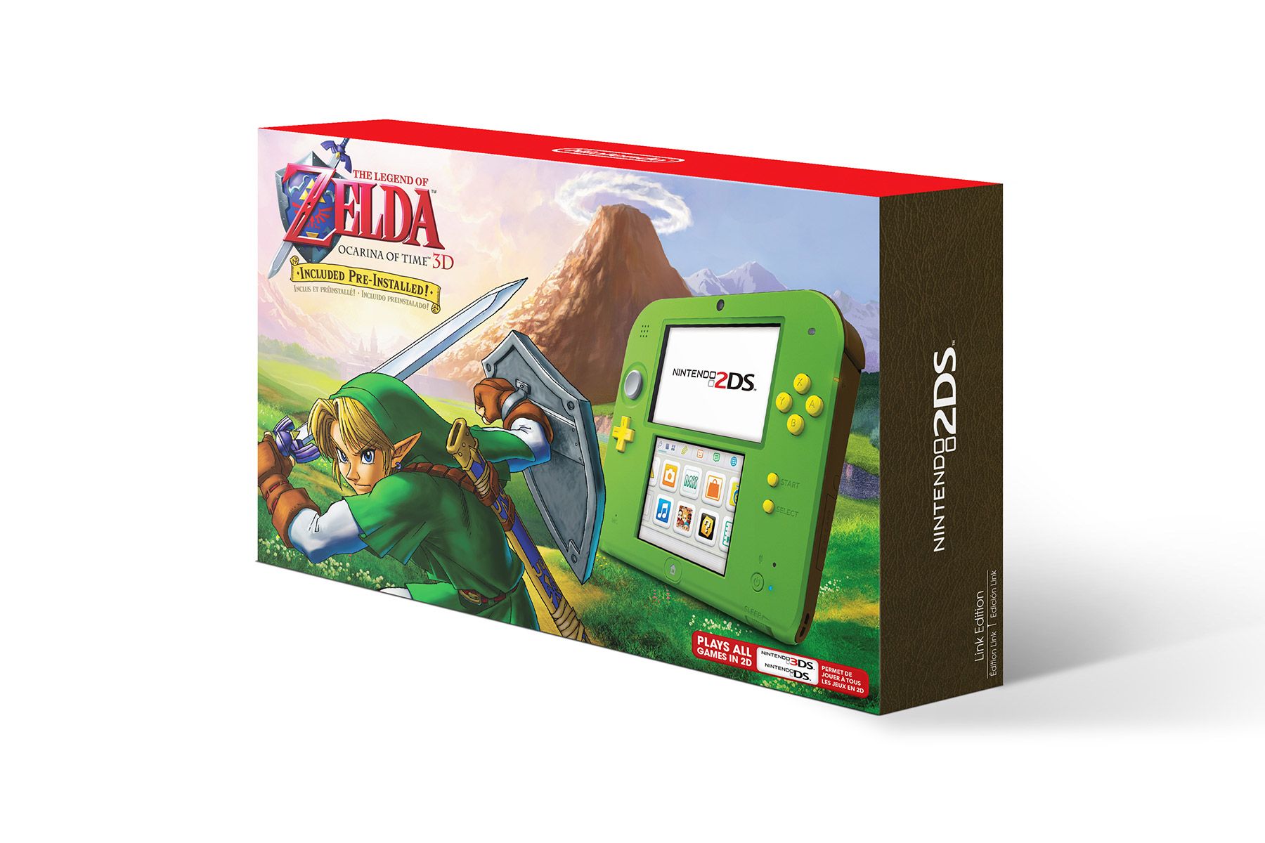 ニンテンドー3DS/2DS 3DS Days Nintendo releasing Zelda: Ocarina of Time-themed 2DS for Black Friday