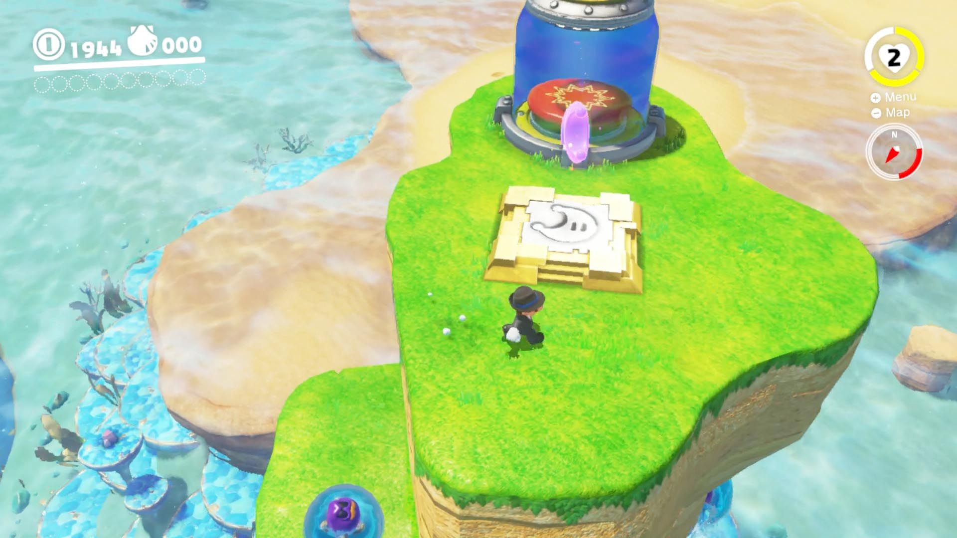 Super Mario Odyssey guide: Seaside Kingdom all power moon locations