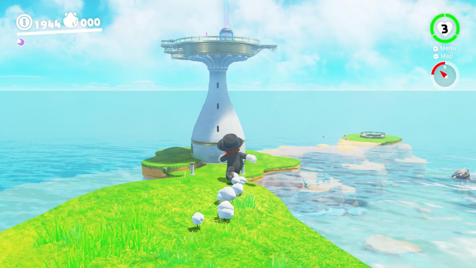 Super Mario Odyssey guide: Seaside Kingdom all power moon locations
