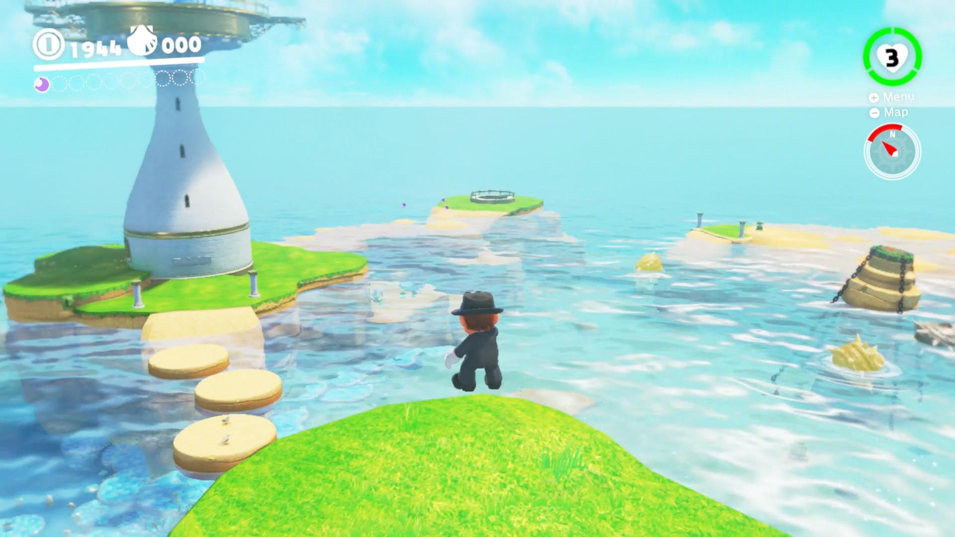 Super Mario Odyssey guide: Seaside Kingdom all power moon locations