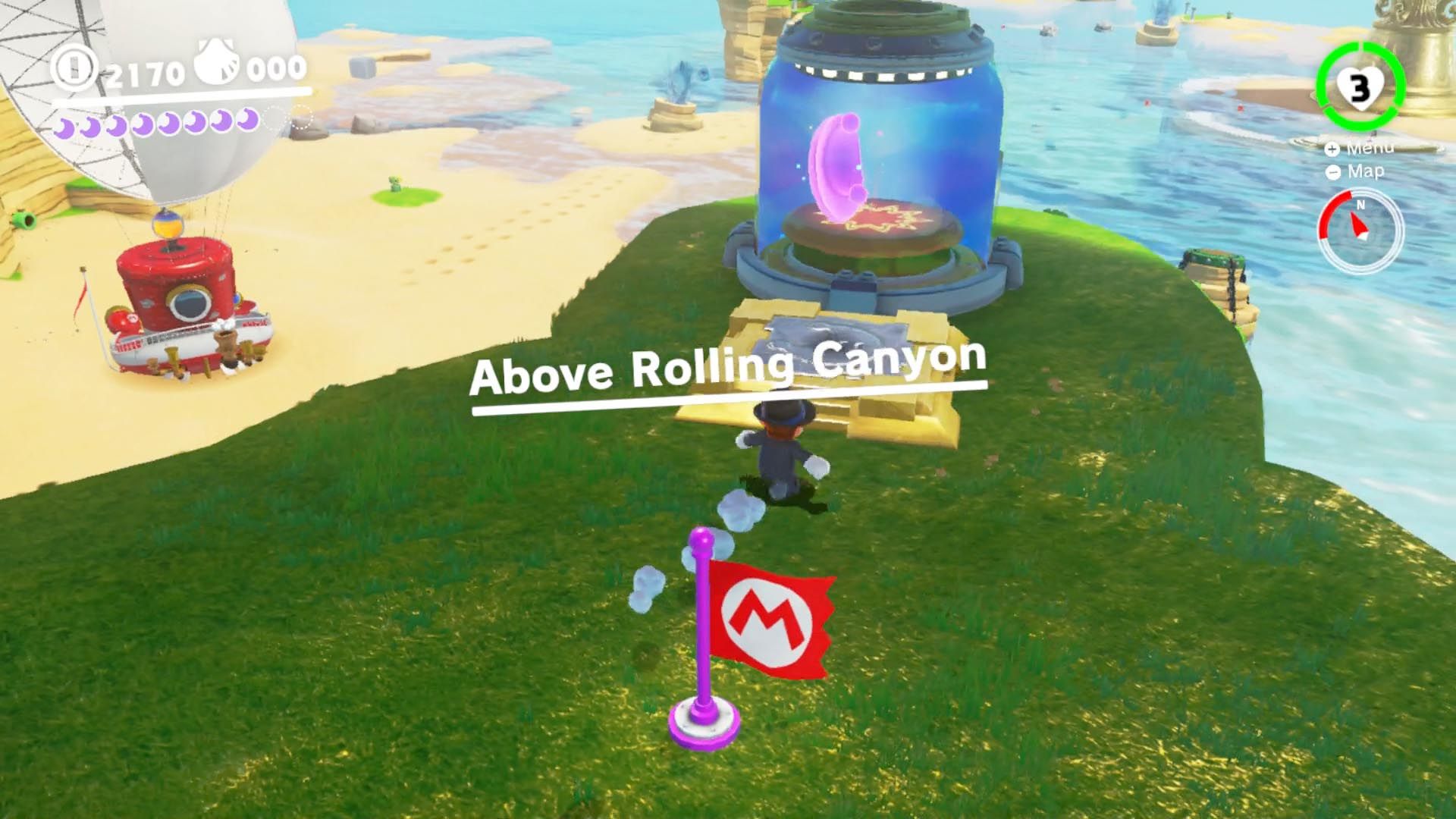 Super Mario Odyssey guide: Seaside Kingdom all power moon locations