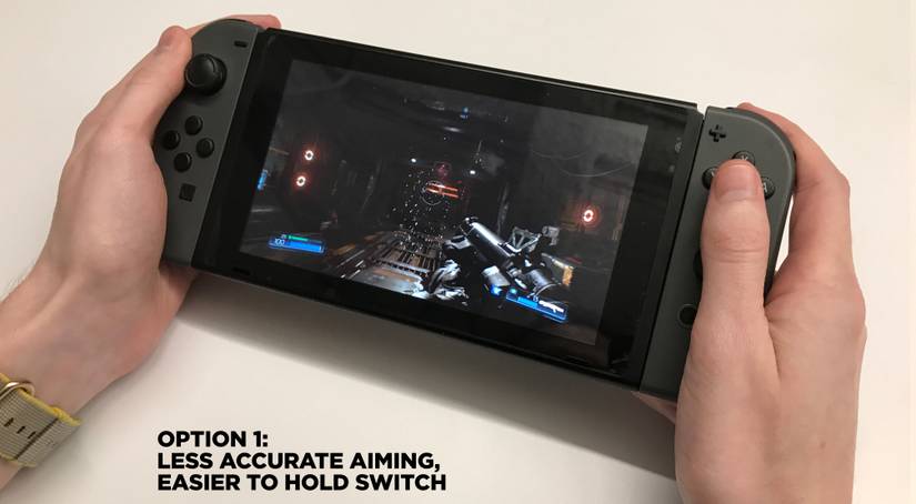 Doom on Switch: Beware if you have tiny bird hands