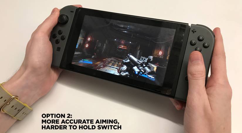 Doom on Switch: Beware if you have tiny bird hands
