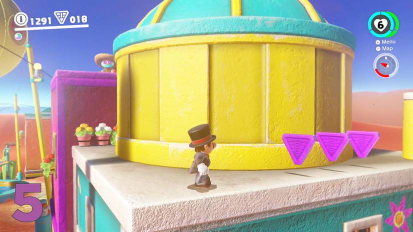 Super Mario Odyssey guide: Sand Kingdom all purple coin locations