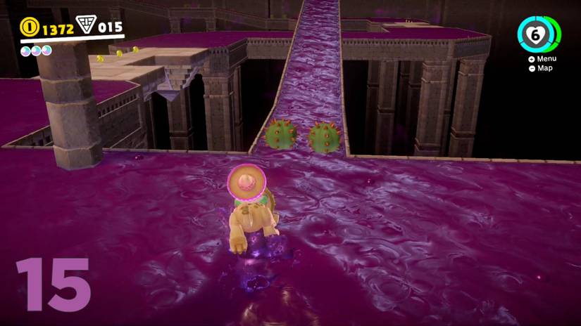 Super Mario Odyssey guide: Sand Kingdom all purple coin locations
