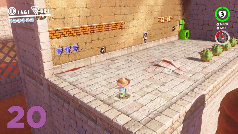 Super Mario Odyssey guide: Sand Kingdom all purple coin locations