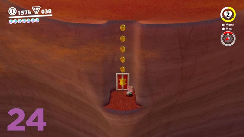 Super Mario Odyssey guide: Sand Kingdom all purple coin locations