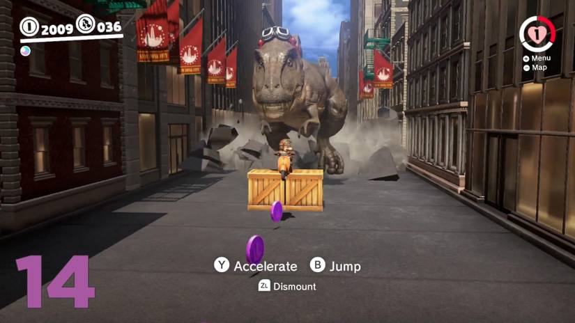 Super Mario Odyssey guide: Metro Kingdom all purple coin locations