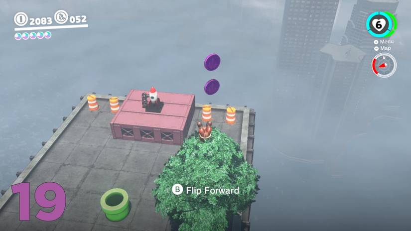 Super Mario Odyssey guide: Metro Kingdom all purple coin locations