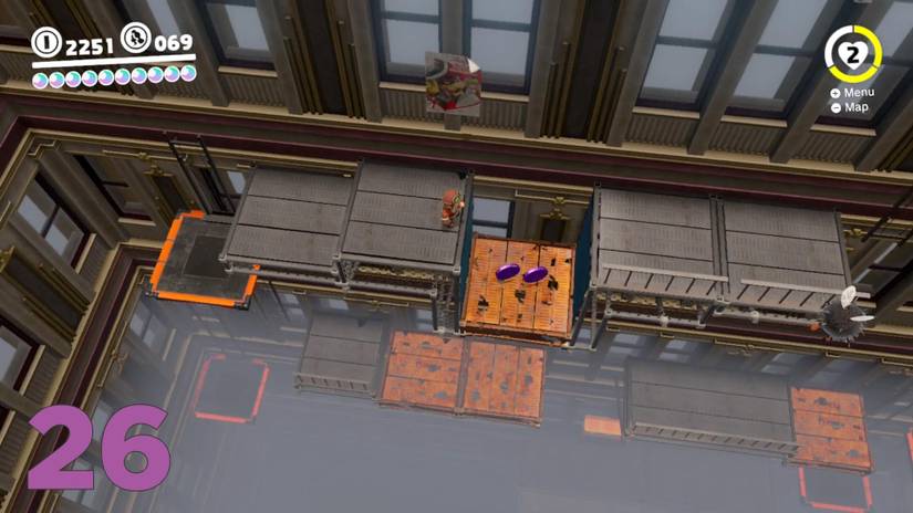 Super Mario Odyssey guide: Metro Kingdom all purple coin locations