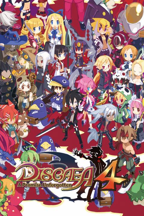 Jeu Disgaea 4 A Promise Unforgotten VF Complet - PS3, Bon état, Boîtier Et Notice Inclus