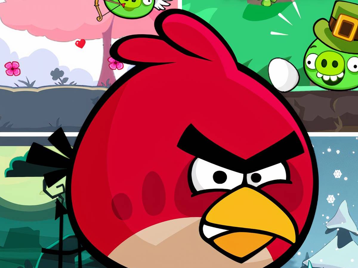 Jeu PC Angry Birds Seasons, Version Française, Très Bon état