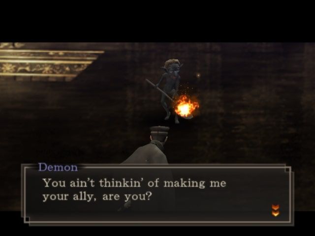 Raidou Kuzunoha in action